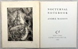 NOCTURNAL BOOK. MASSON, André