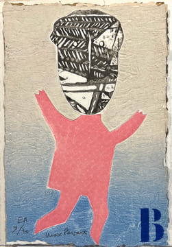 AU BORD EXTRÊME. Quatre gravures originales de Max Papart et James Coignard (1983). CARAIRE, Andrée - PAPART, Max - COIGNARD, James