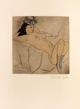 LES FLEURS DU MAL. Gravures de Mariette Lydis. Avec suite complète des gravures en couleurs signées (1928).. BAUDELAIRE, Charles - LYDIS, Mariette