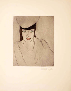 LES FLEURS DU MAL. Gravures de Mariette Lydis. Avec suite complète des gravures en couleurs signées (1928).. BAUDELAIRE, Charles - LYDIS, Mariette