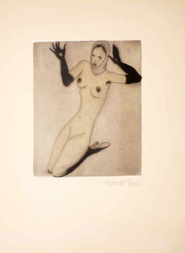 LES FLEURS DU MAL. Gravures de Mariette Lydis. Avec suite complète des gravures en couleurs signées (1928).. BAUDELAIRE, Charles - LYDIS, Mariette