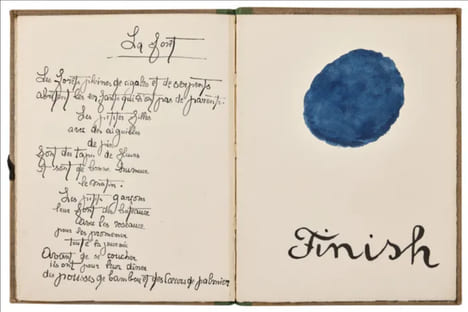 IL ÉTAIT UNE PETITE PIE. Exemplaire de Tristan Tzara, dédicacé par Liseron (1928). HIRTZ, Lise (Lise Deharme) - MIRÓ, Joan 