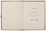 IL ÉTAIT UNE PETITE PIE. Exemplaire de Tristan Tzara, dédicacé par Liseron (1928). HIRTZ, Lise (Lise Deharme) - MIRÓ, Joan 