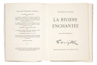 LA RIVIÈRE ENCHANTÉE. 27 eaux-fortes originales (1951)