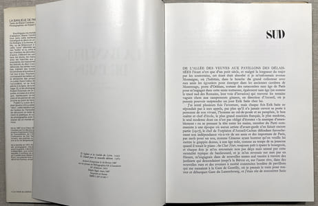 LA BANLIEUE DE PARIS. Exemplaire dédicacé par le photographe (Denoël 1983)