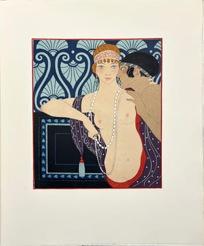 LES CHANSONS DE BILITIS. Taduit du grec. Illustrations de G. Barbier gravées sur bois par F.L. Schmied (1922). LOÜYS, Pierre - BARBIER, George.