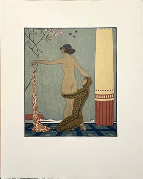 LES CHANSONS DE BILITIS. Taduit du grec. Illustrations de G. Barbier gravées sur bois par F.L. Schmied (1922). LOÜYS, Pierre - BARBIER, George.