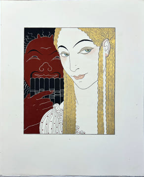 LES CHANSONS DE BILITIS. Taduit du grec. Illustrations de G. Barbier gravées sur bois par F.L. Schmied (1922). LOÜYS, Pierre - BARBIER, George.