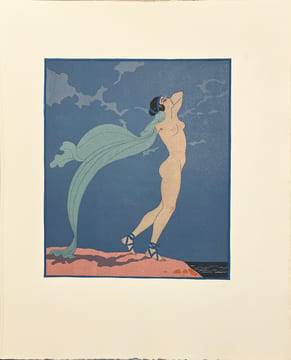 LES CHANSONS DE BILITIS. Taduit du grec. Illustrations de G. Barbier gravées sur bois par F.L. Schmied (1922). LOÜYS, Pierre - BARBIER, George.