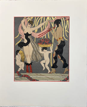 LES CHANSONS DE BILITIS. Taduit du grec. Illustrations de G. Barbier gravées sur bois par F.L. Schmied (1922). LOÜYS, Pierre - BARBIER, George.