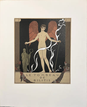 LES CHANSONS DE BILITIS. Taduit du grec. Illustrations de G. Barbier gravées sur bois par F.L. Schmied (1922). LOÜYS, Pierre - BARBIER, George.