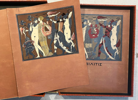 LES CHANSONS DE BILITIS. Taduit du grec. Illustrations de G. Barbier gravées sur bois par F.L. Schmied (1922). LOÜYS, Pierre - BARBIER, George.