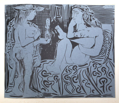 PICASSO LINOGRAVURES (Picasso Linocuts). Cercle d'Art 1962.. BOECK, Wilhelm - PICASSO, Pablo