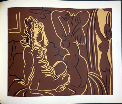 PICASSO LINOGRAVURES (Picasso Linocuts). Cercle d'Art 1962.. BOECK, Wilhelm - PICASSO, Pablo