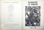 Derrière le Miroir n° 24. ADAM - Décembre 1949.. ADAM, Henri-Georges
