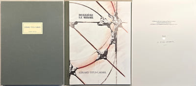 Derrière le Miroir n°243. GÉRARD TITUS-CARMEL. Janvier 1981. TIRAGE DE LUXE SIGNÉ PAR L'ARTISTE.