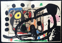 DERRIÈRE LE MIROIR N° 151-152. MIRO, CARTONS. Mai 1965. DE LUXE SIGNÉ.