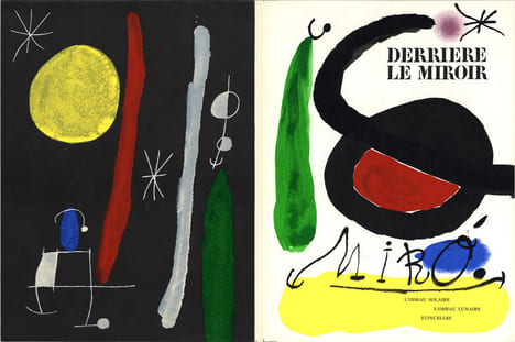 DERRIÈRE LE MIROIR N°164-165. MIRO. L'OISEAU SOLAIRE, L'OISEAU LUNAIRE, ÉTINCELLES. Avril-Mai 1967. MIRO, Joan - Patrick Waldberg, André Frénaud, ...