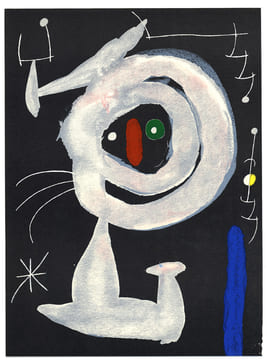 DERRIÈRE LE MIROIR N°164-165. MIRO. L'OISEAU SOLAIRE, L'OISEAU LUNAIRE, ÉTINCELLES. Avril-Mai 1967. MIRO, Joan - Patrick Waldberg, André Frénaud, ...