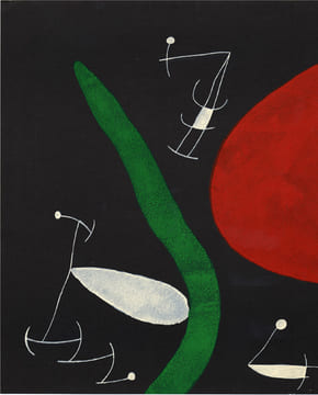 DERRIÈRE LE MIROIR N°164-165. MIRO. L'OISEAU SOLAIRE, L'OISEAU LUNAIRE, ÉTINCELLES. Avril-Mai 1967. MIRO, Joan - Patrick Waldberg, André Frénaud, ...