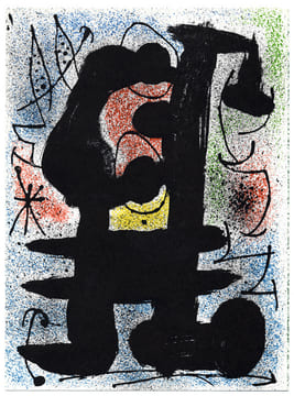 DERRIÈRE LE MIROIR N°164-165. MIRO. L'OISEAU SOLAIRE, L'OISEAU LUNAIRE, ÉTINCELLES. Avril-Mai 1967. MIRO, Joan - Patrick Waldberg, André Frénaud, ...