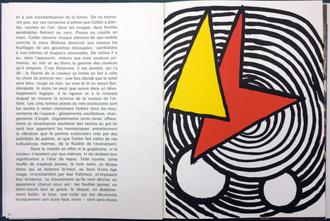 DERRIÈRE LE MIROIR N° 201. CALDER. Janvier 1973.. CALDER, Alexander - Maurice Besset, André Baltahazar.