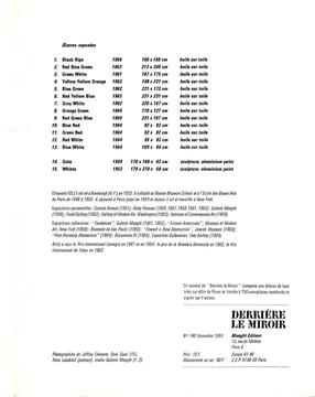 DERRIÈRE LE MIROIR N° 149. KELLY. Novembre 1964.. KELLY, Ellsworth - Dale Mc Conathy.