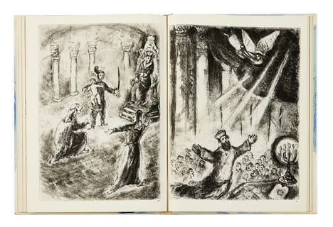 BIBLE. Verve vol. III. n°33 et 34. Avec 28 lithographies originales.. CHAGALL, Marc