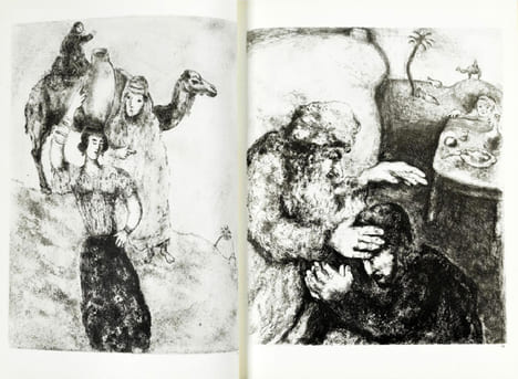 BIBLE. Verve vol. III. n°33 et 34. Avec 28 lithographies originales.. CHAGALL, Marc