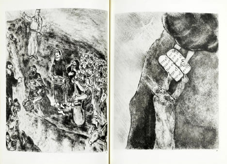 BIBLE. Verve vol. III. n°33 et 34. Avec 28 lithographies originales.. CHAGALL, Marc