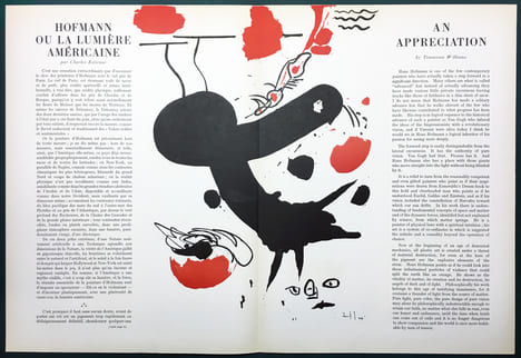 Derrière le Miroir n°16. HOFMANN. Janvier 1949. Artistes Multiples. HOFMANN
