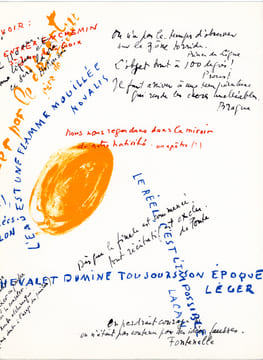 DERRIÈRE LE MIROIR N° 197. BAZAINE. Avril 1972.. BAZAINE, Jean - Marcel Jouhandeau