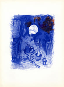 DERRIÈRE LE MIROIR N° 99-100. MARC CHAGALL. Avec 7 lithographies originales (1957). Exceptionnel exemplaire dédicacé et signé par Marc Chagall