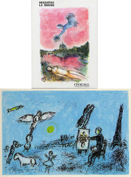 DERRIÈRE LE MIROIR N° 246 - CHAGALL. Lithographies originales. Mai 1981.. CHAGALL, Marc - Jacques Dupin