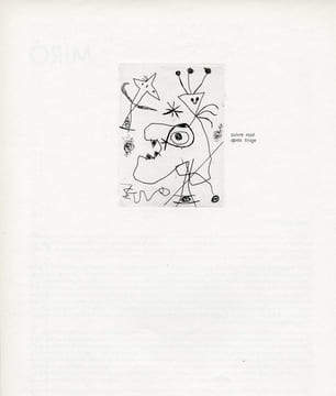 DERRIÈRE LE MIROIR N° 92-93 - 10 ANS D'ÉDITION. Décembre 1956.. MIRO, Joan - Giacometti, Alberto - Chagall, Marc - Bazaine, Jean - UBAC, Raoul - ...