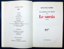 Les Chemins de la Liberté II. LE SURSIS.. SARTRE, Jean-Paul