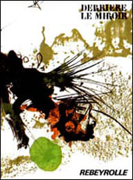 Derrière le Miroir n° 177. REBEYROLLE. Mars 1969.