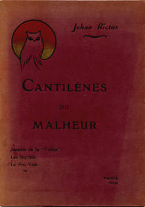CANTILÈNES DU MALHEUR. Jasante de la "vieille", les ingrats, le fou volé