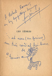 LES ZÈBRES, illustrations de H. Monier