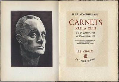 CARNETS XLII et XLIII. Du 1er Janvier 1942 au 31 Décembre 1943.