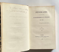 Itinéraire et souvenirs d'Angleterre et d'Écosse. 1814-1826.