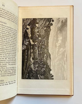 The stranger's guide ; being a pilot of the peak of Derbyshire, and a complete Buxton and Matlock director from an actual tour.. DERBYSHIRE. — MOORE ...
