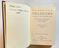 Oklahoma. A guide to the sooner state, compiled by workers of the Writer's Program of the work Projets Administration in the State of Oklahoma.