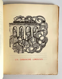 Les Élégies Martiales. Illustrées de gravures sur bois par Raoul Dufy.