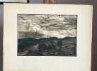 Paysage d'Auvergne (Haute-Loire).. AUVERGNE. — BAUDIER (Paul).