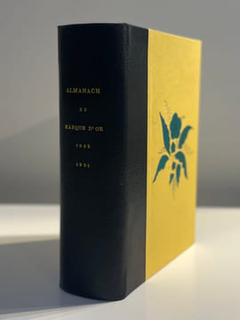 Almanach du Masque d’or. Première année. - Deuxième année.. HALOUZE (Édouard).