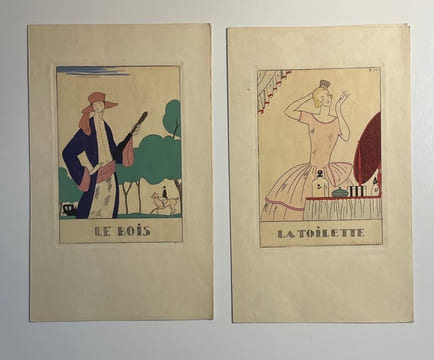 Almanach du Masque d’or. Première année. - Deuxième année.. HALOUZE (Édouard).