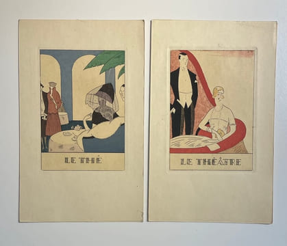 Almanach du Masque d’or. Première année. - Deuxième année.. HALOUZE (Édouard).