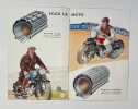 DUNLOP vous pr&eacute;sente ses pneus v&eacute;lo, v&eacute;lomoteur, moto.. AUTOMOBILES — PNEUS.