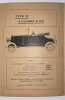 Nouveau modèle 1919. Type D, 4 cylindres 8 HP.. AUTOMOBILES — LE ZÈBRE.